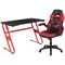 Flash Furniture Red Gaming Desk and Chair Set BLN-X10RSG1030-RD-GG - alternate 9